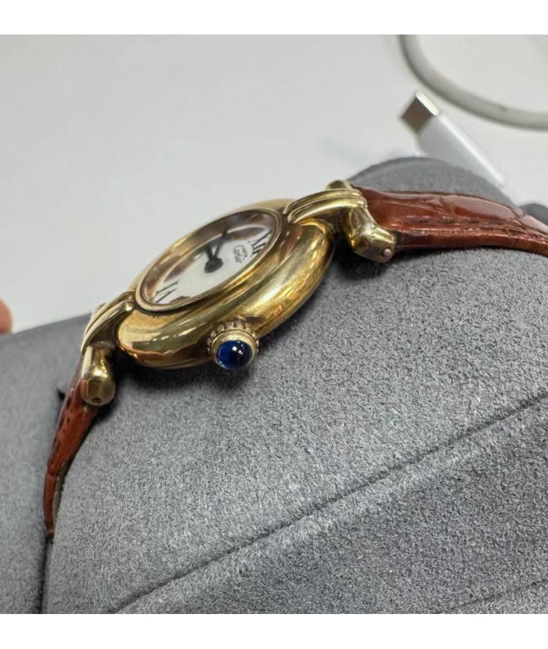 CARTIER Золотые часы из желтого золота, фото 5