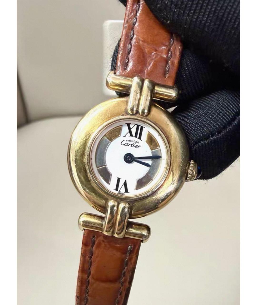 CARTIER Золотые часы из желтого золота, фото 4