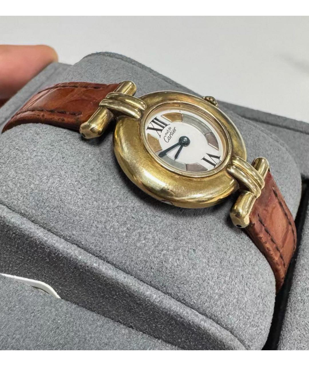 CARTIER Золотые часы из желтого золота, фото 6