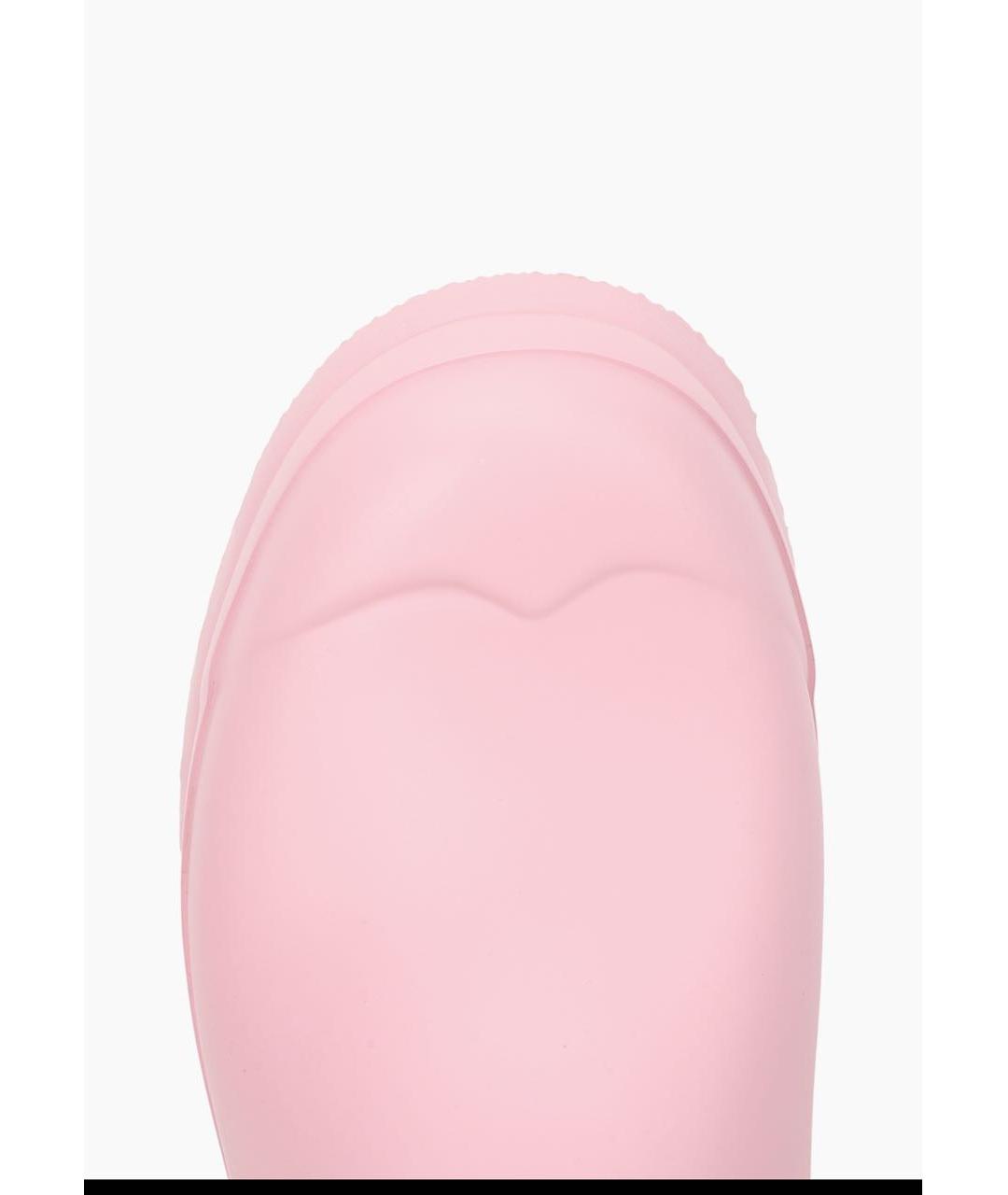 HUNTER Розовые резиновые сапоги, фото 3