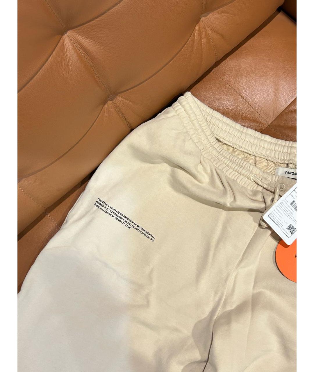 THE PANGAIA Бежевый хлопковый костюм с брюками, фото 5