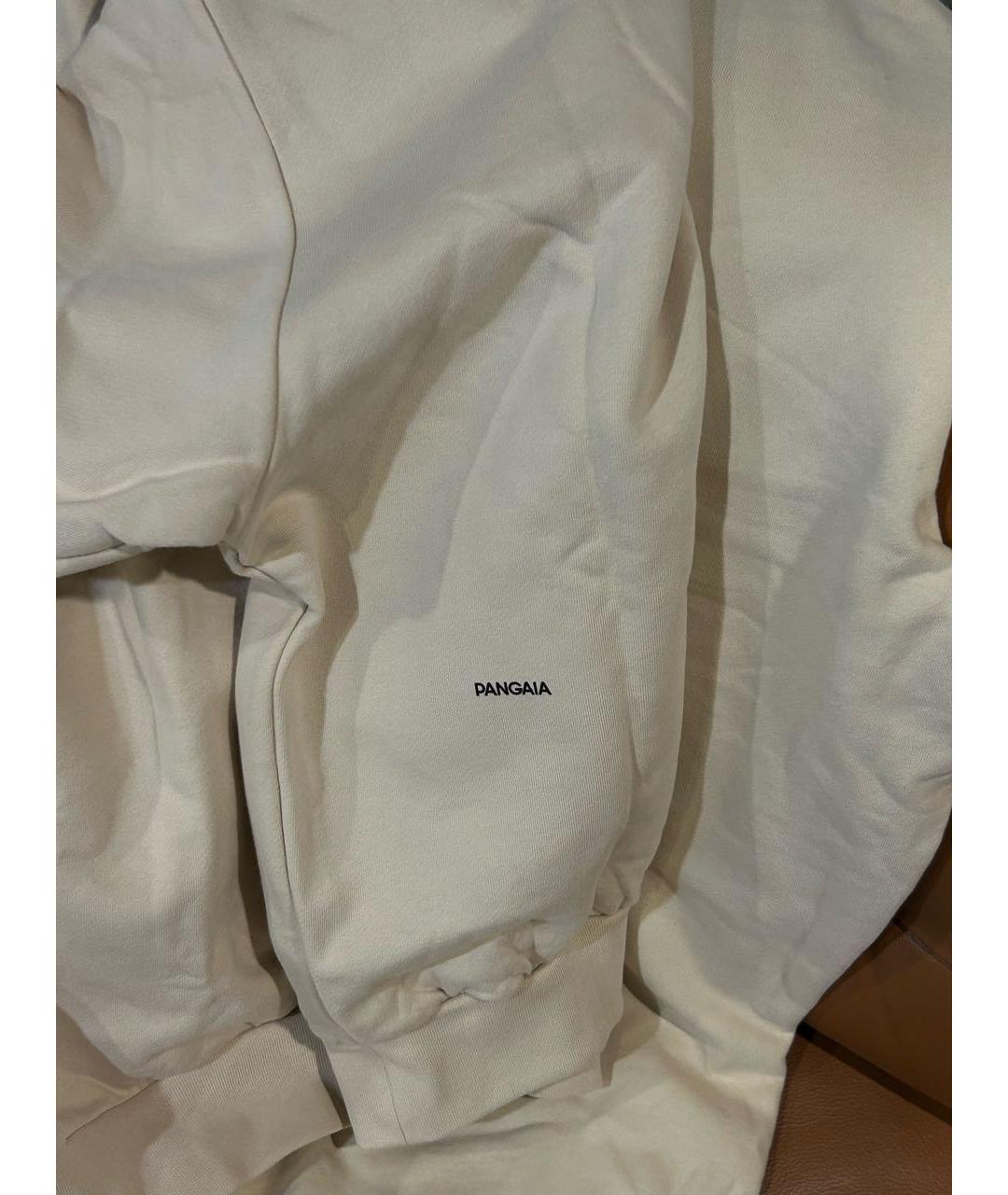 THE PANGAIA Бежевый хлопковый костюм с брюками, фото 8