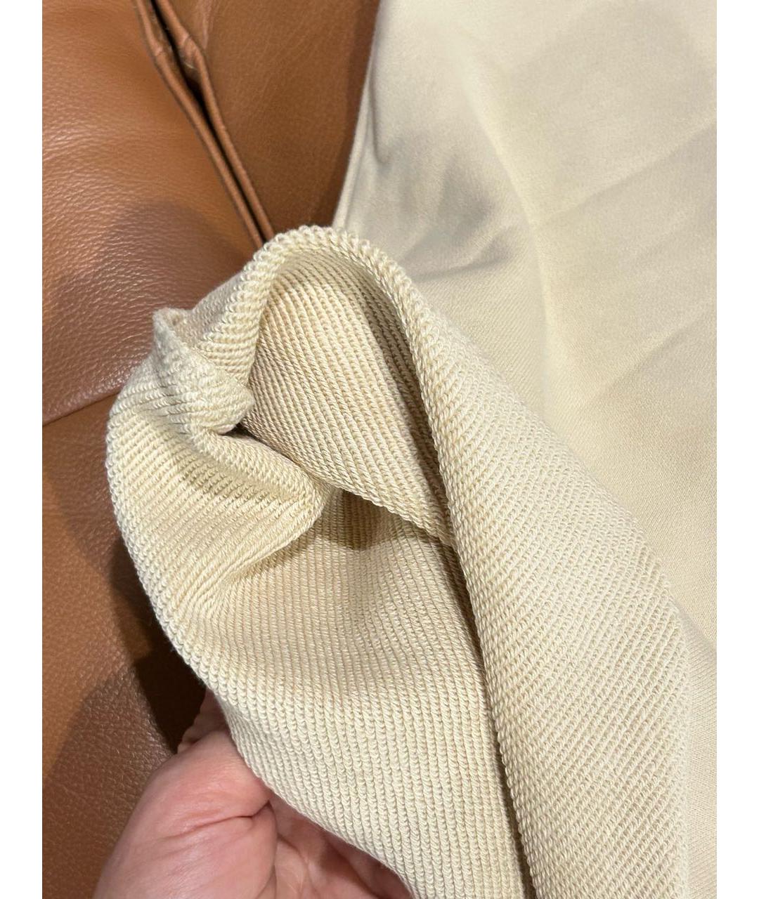 THE PANGAIA Бежевый хлопковый костюм с брюками, фото 7