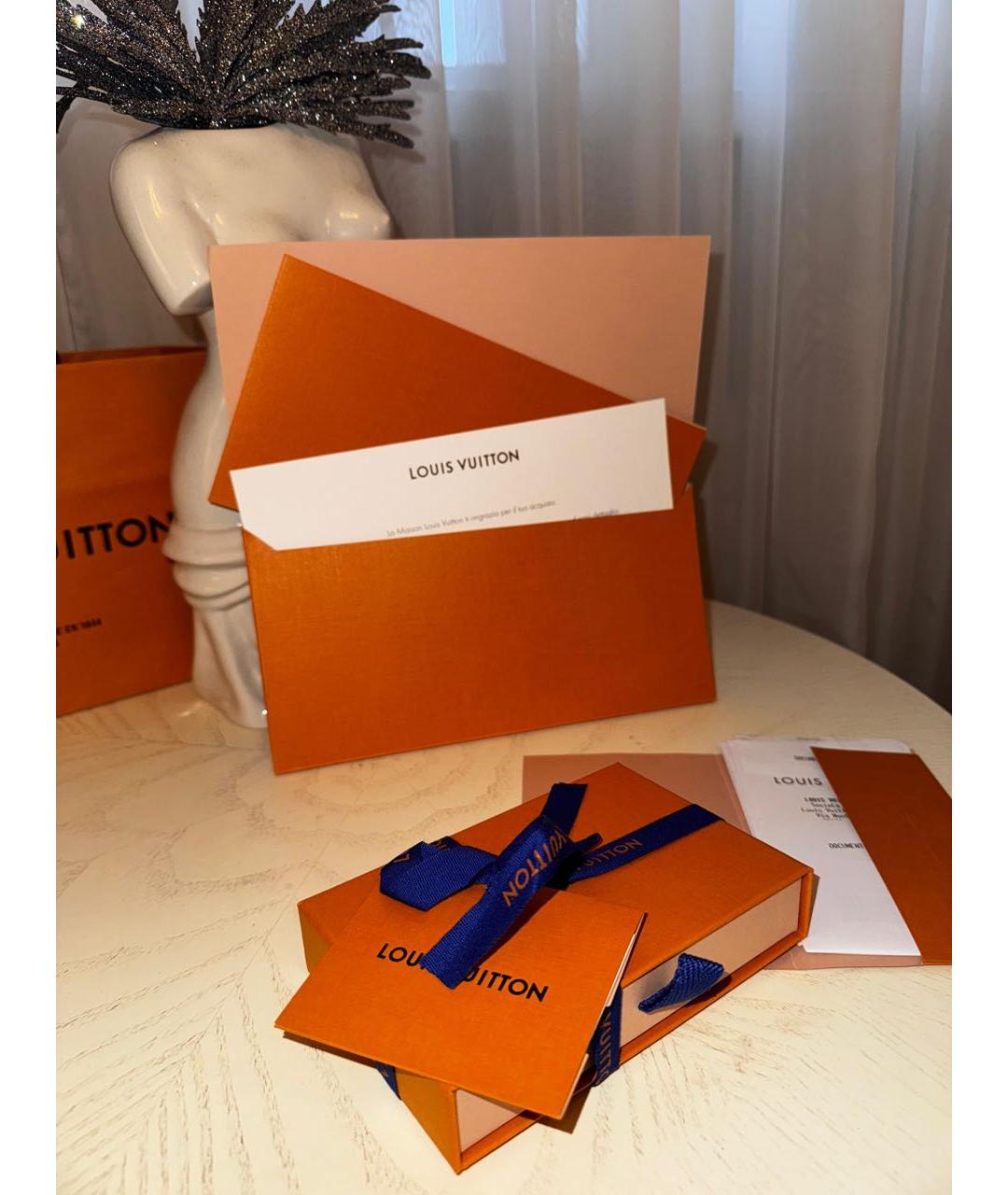 LOUIS VUITTON Коричневая ключница, фото 7