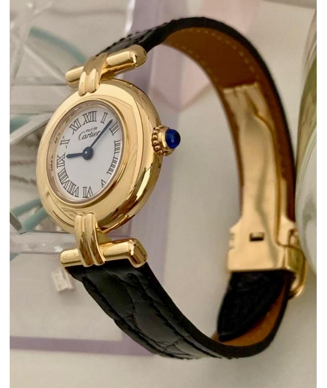 CARTIER Золотые часы из желтого золота, фото 2