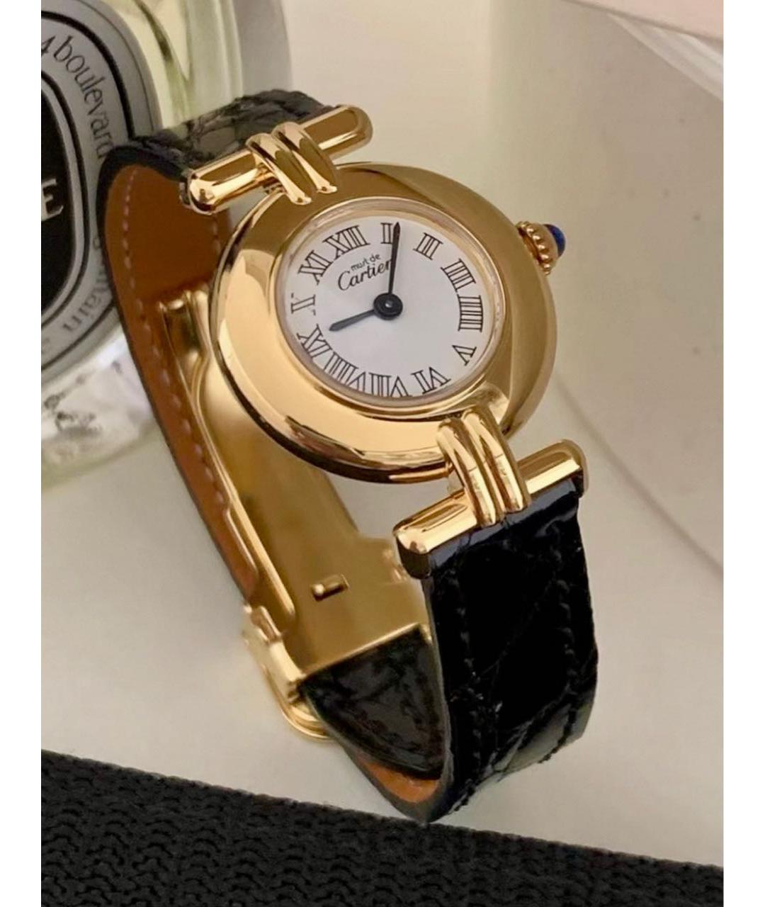 CARTIER Золотые часы из желтого золота, фото 3