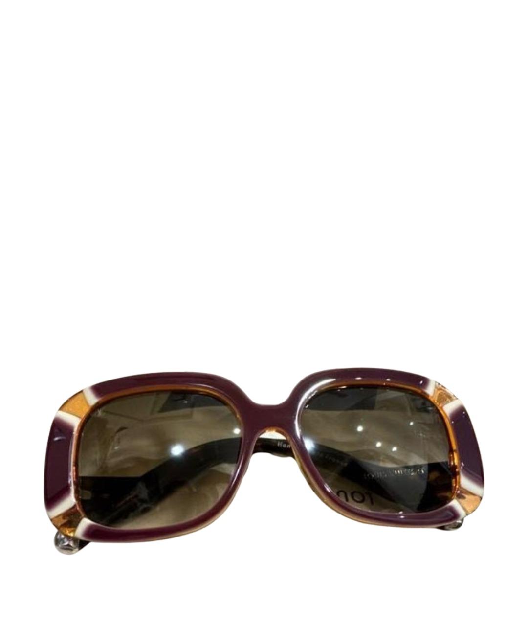 LOUIS VUITTON Мульти пластиковые солнцезащитные очки, фото 1