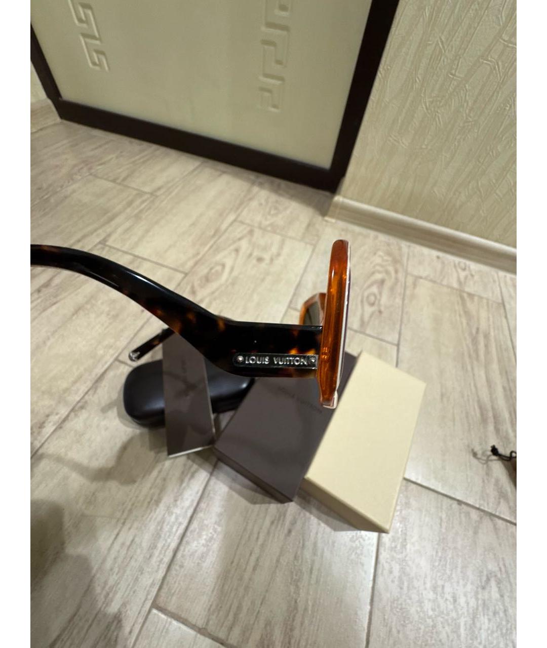 LOUIS VUITTON Мульти пластиковые солнцезащитные очки, фото 3