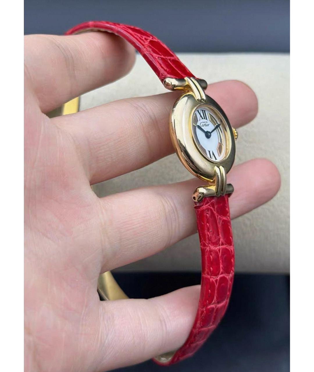 CARTIER Золотые часы из желтого золота, фото 3