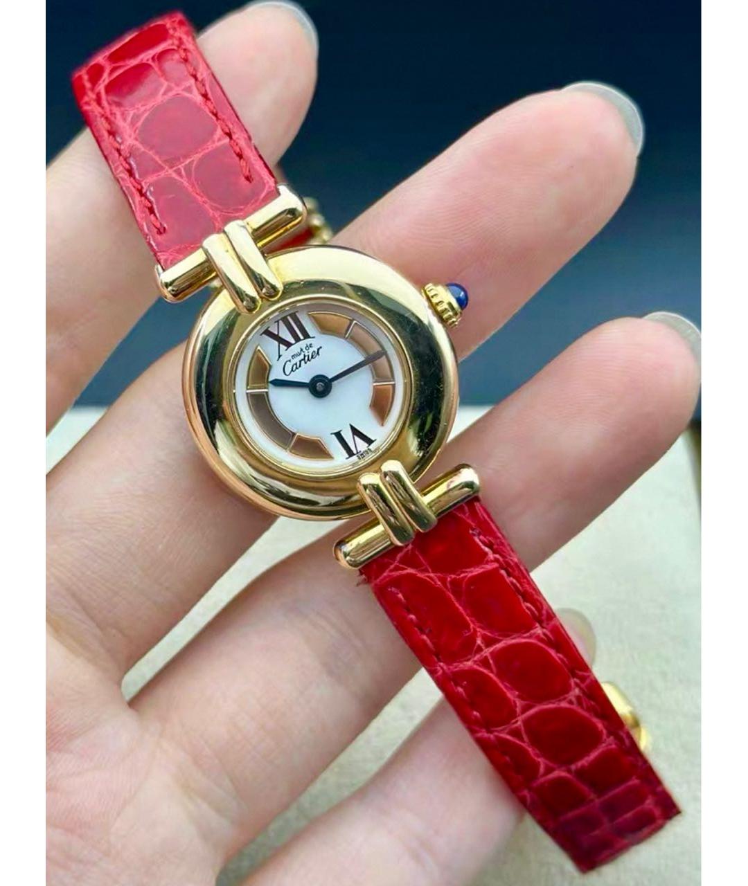 CARTIER Золотые часы из желтого золота, фото 2