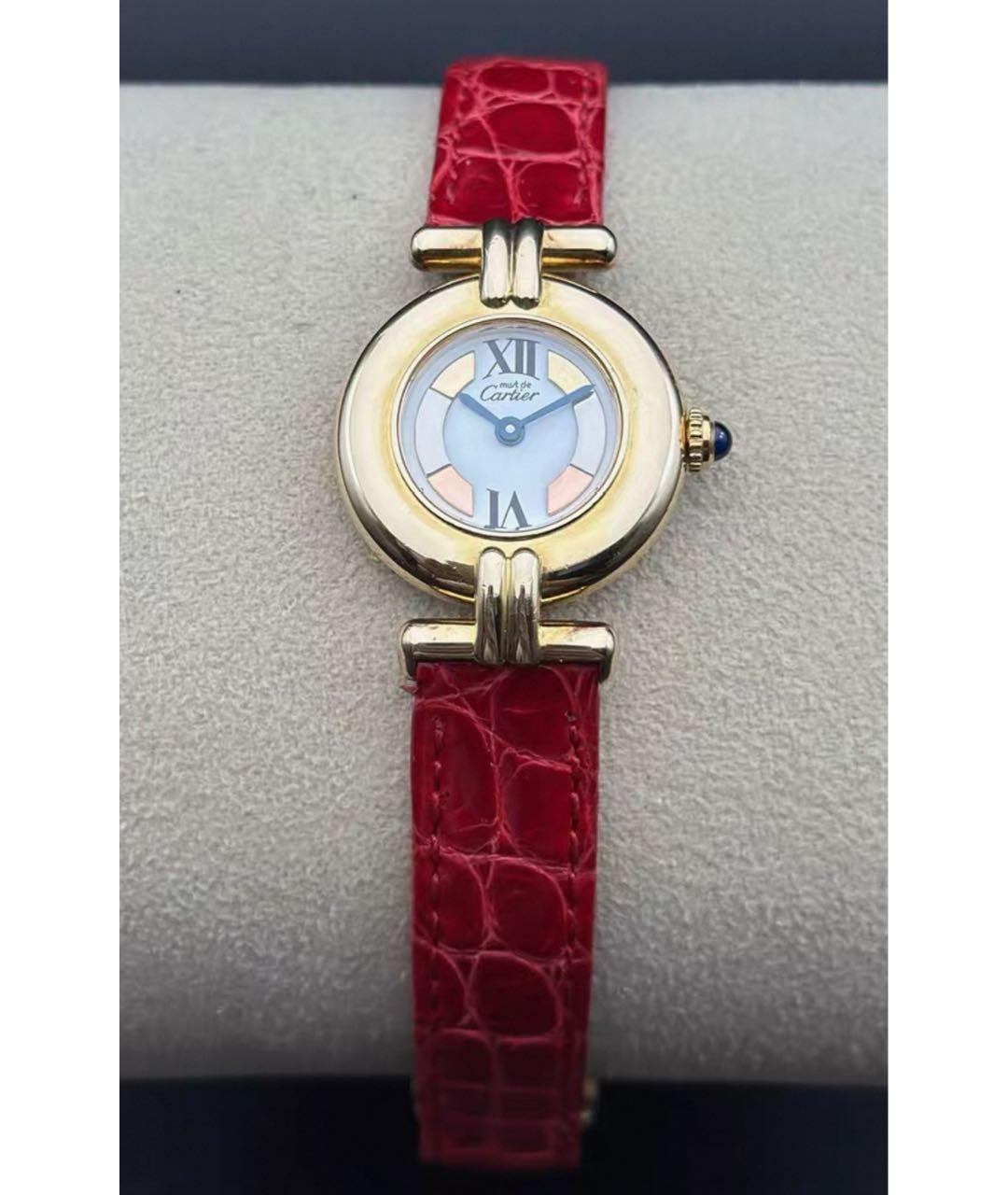 CARTIER Золотые часы из желтого золота, фото 6