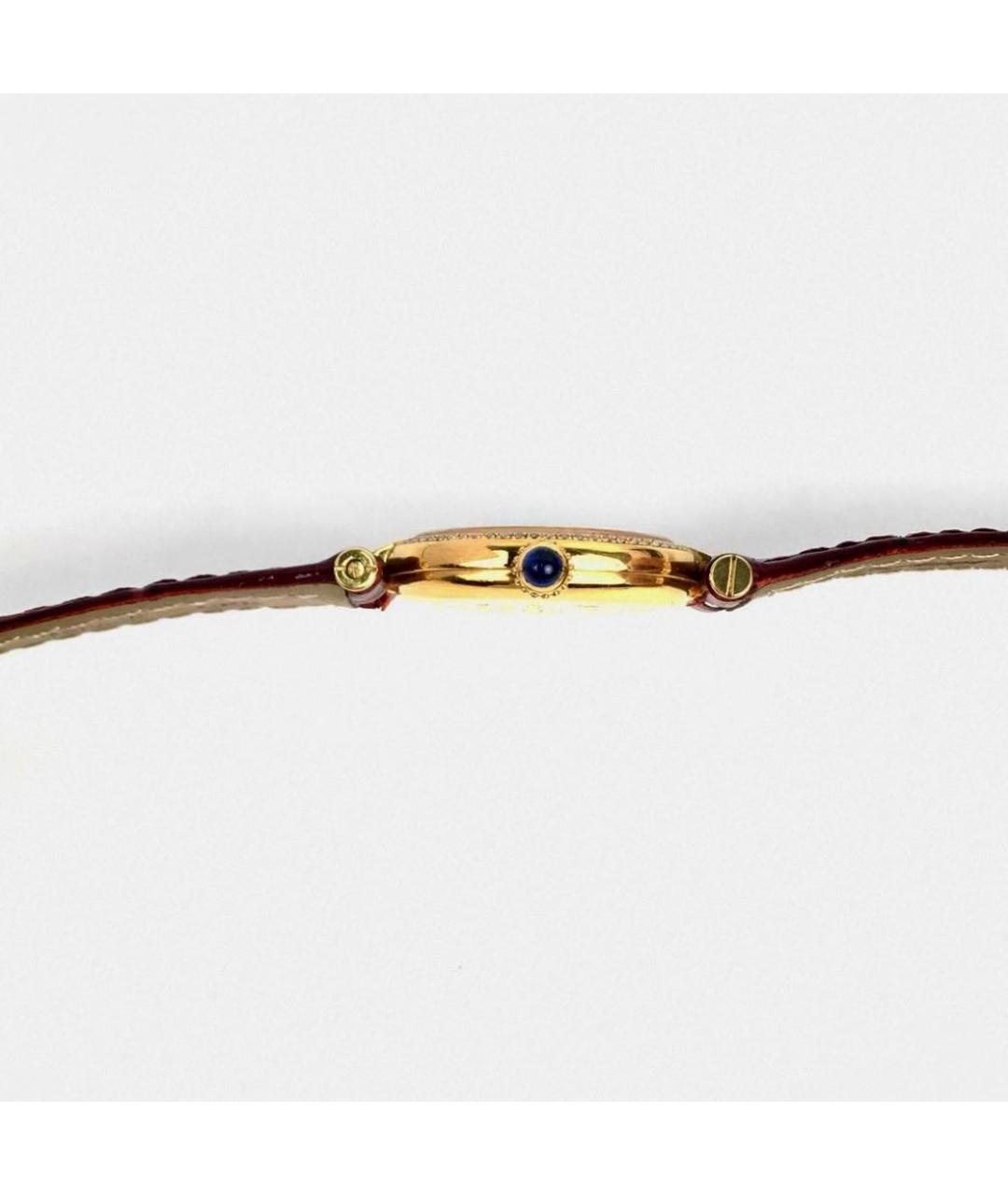 CARTIER Золотые часы из желтого золота, фото 4