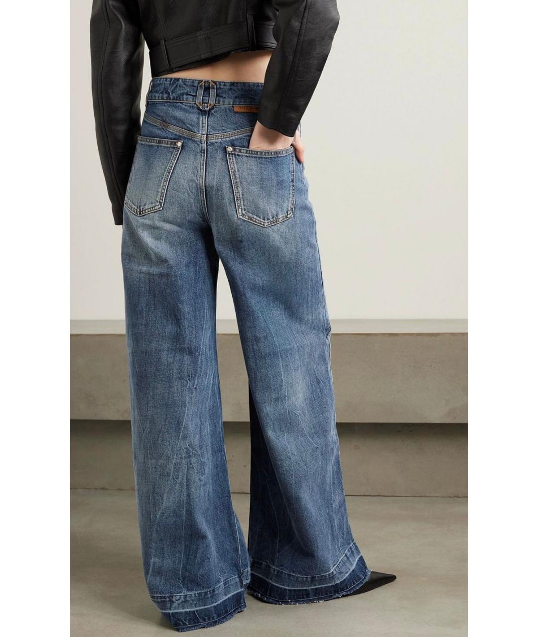 STELLA MCCARTNEY Синие джинсы клеш, фото 4