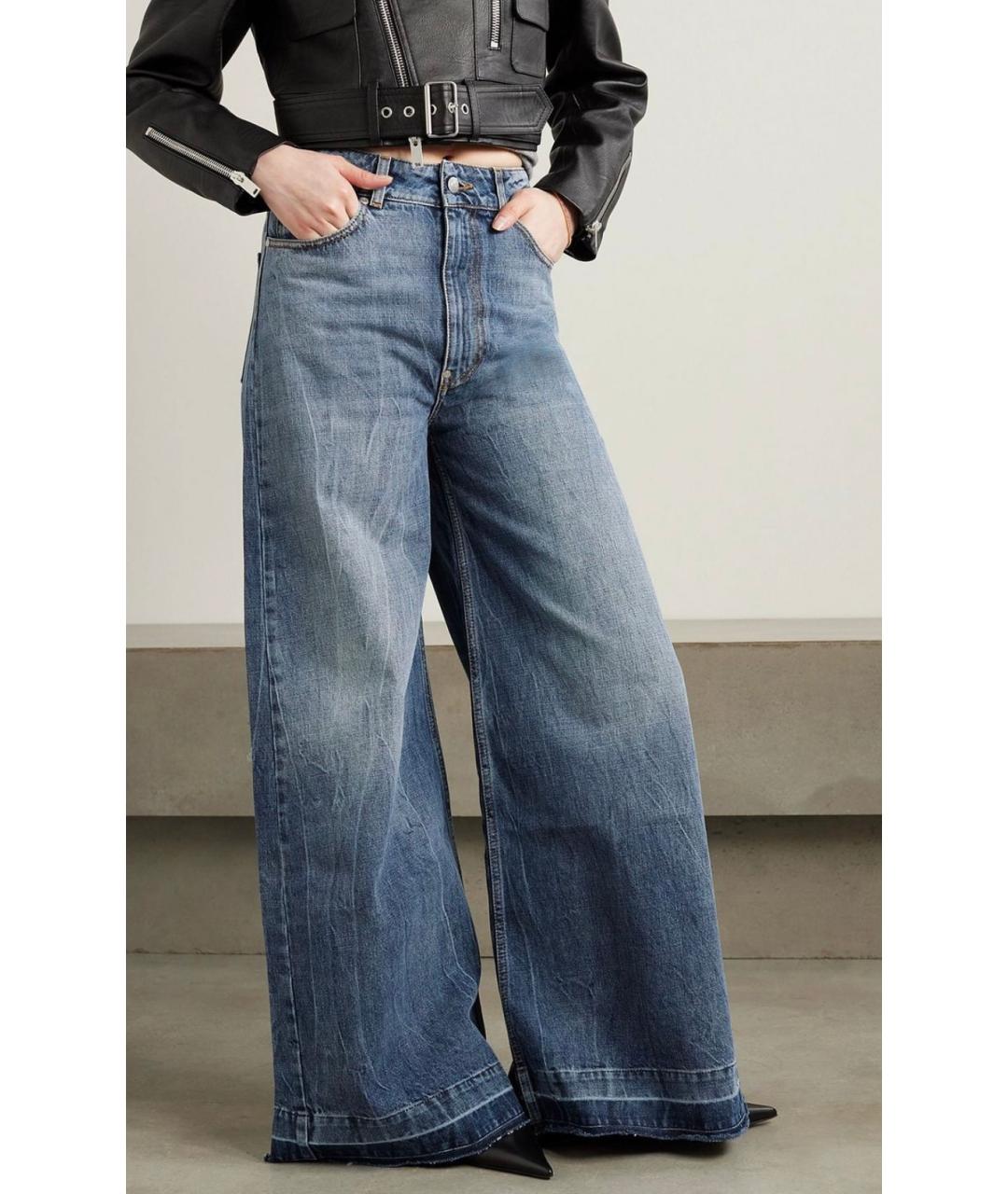 STELLA MCCARTNEY Синие джинсы клеш, фото 3