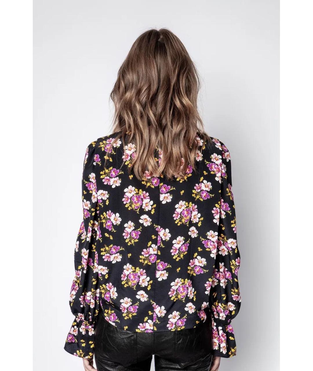 ZADIG & VOLTAIRE Мульти шелковая блузы, фото 3