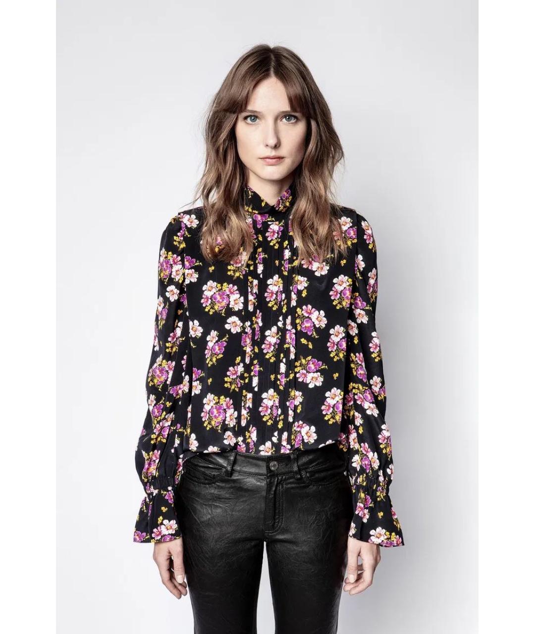 ZADIG & VOLTAIRE Мульти шелковая блузы, фото 2