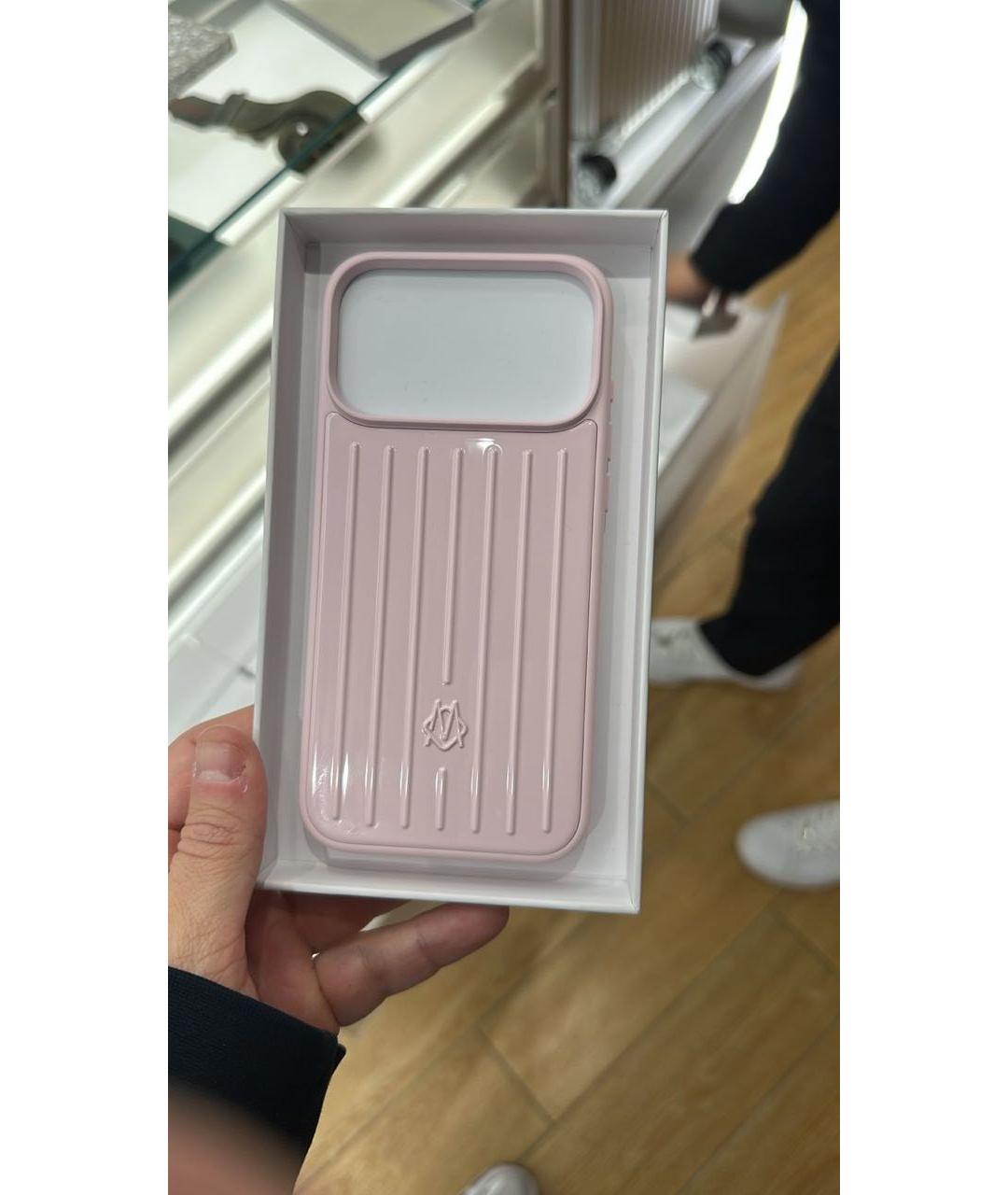 Rimowa Розовый чемодан, фото 3