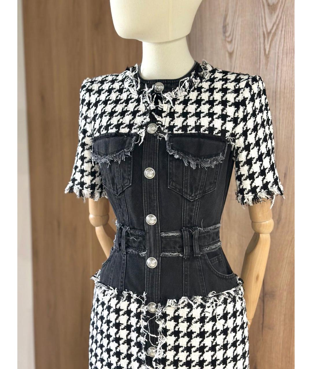 BALMAIN Мульти повседневное платье, фото 2