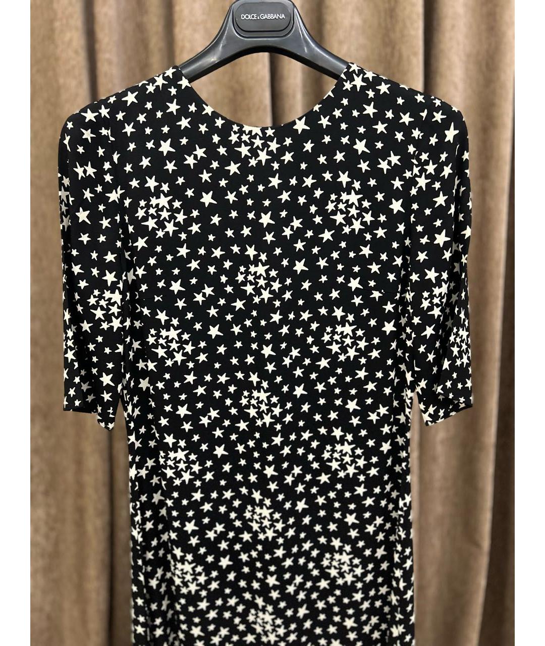 SAINT LAURENT Черное шелковое коктейльное платье, фото 7