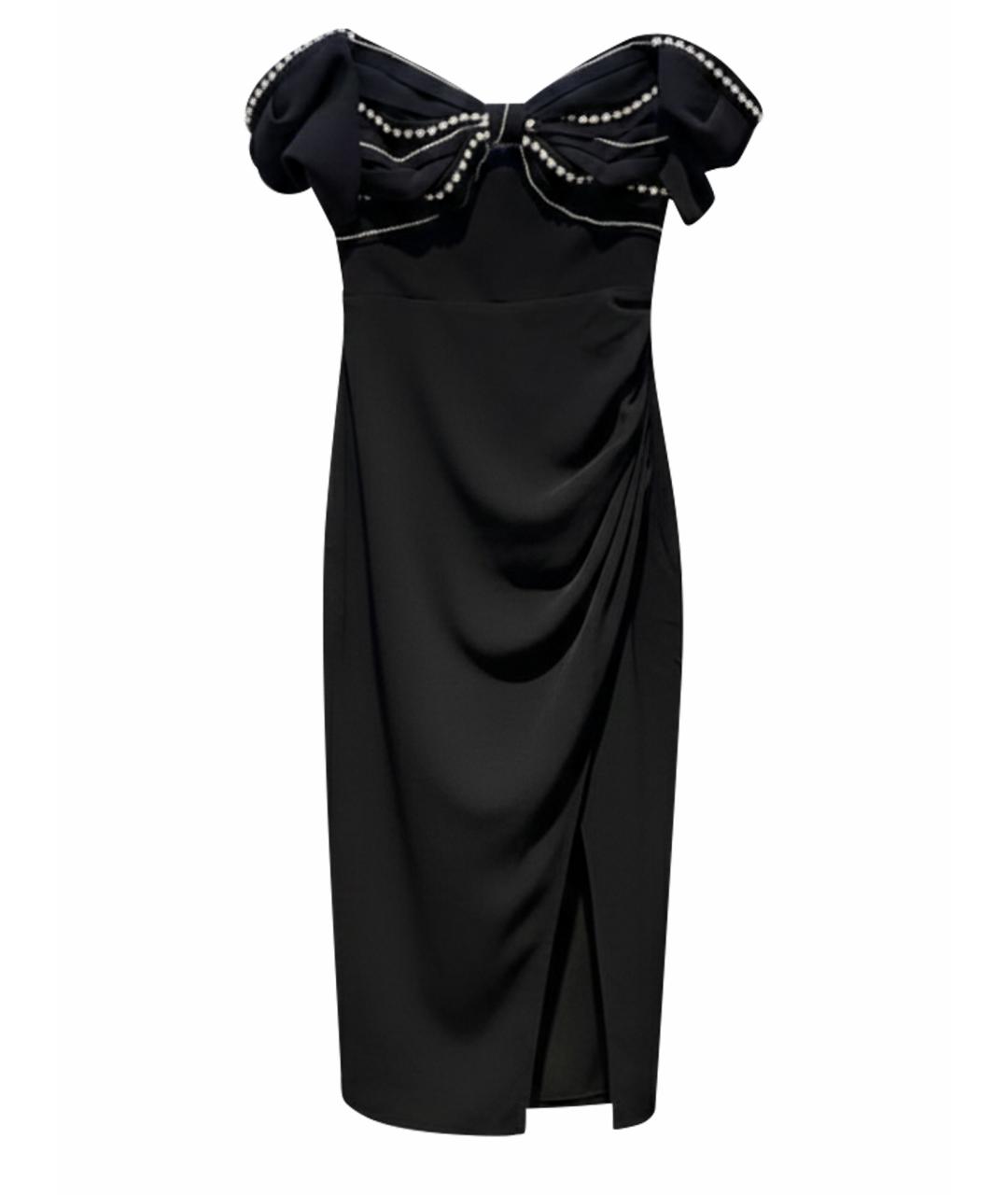 SELF-PORTRAIT Черное вечернее платье, фото 1