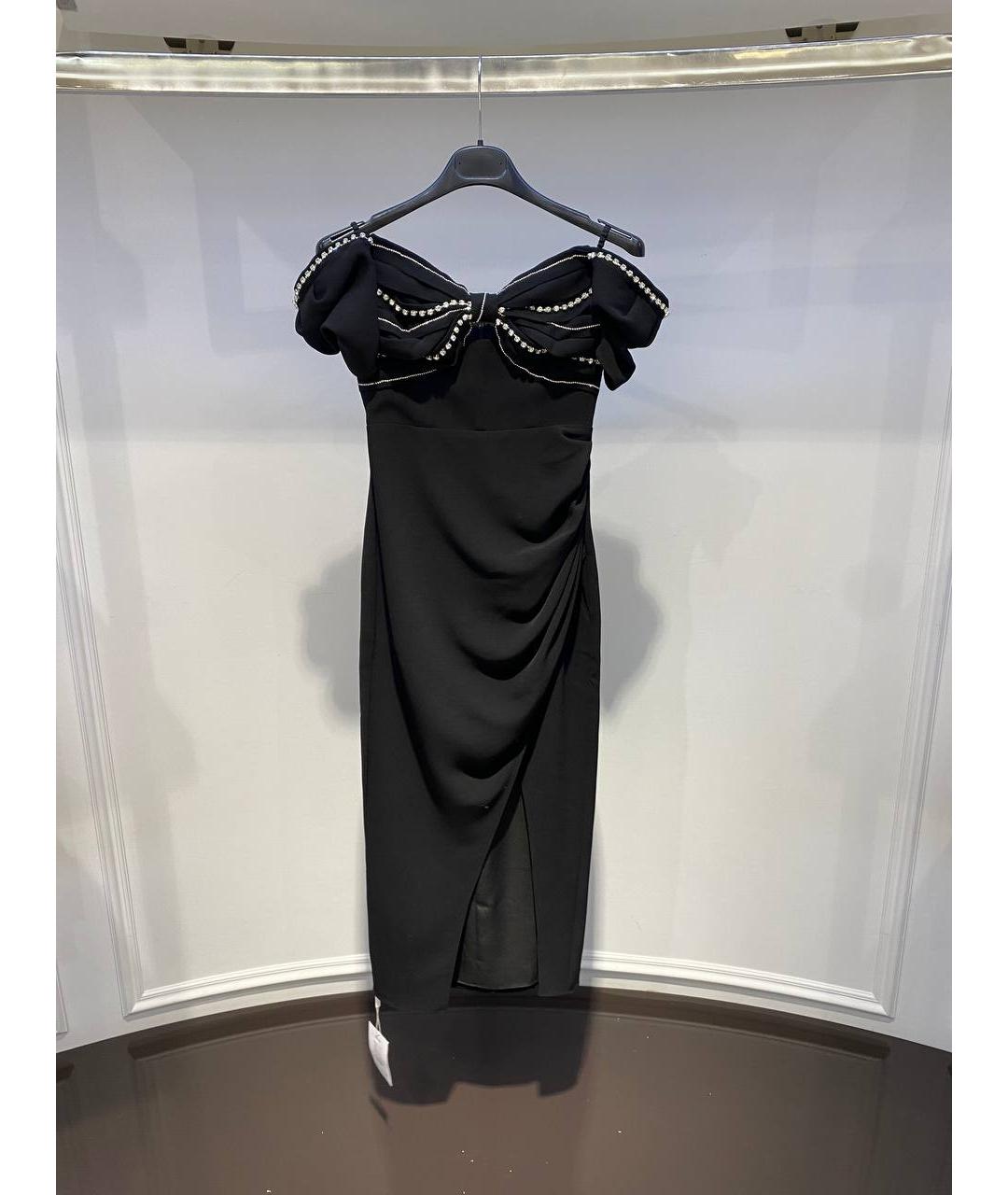 SELF-PORTRAIT Черное вечернее платье, фото 4