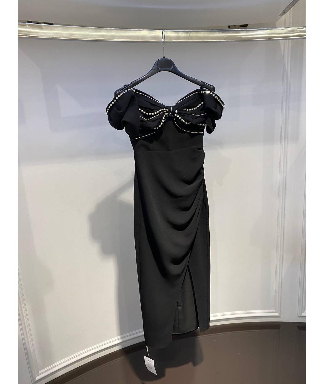SELF-PORTRAIT Черное вечернее платье, фото 2