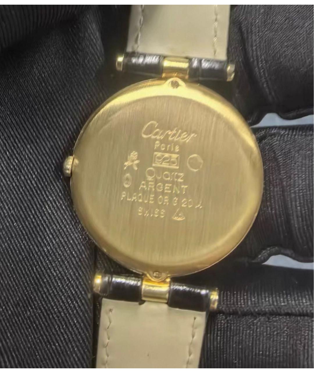 CARTIER Золотые часы из желтого золота, фото 3