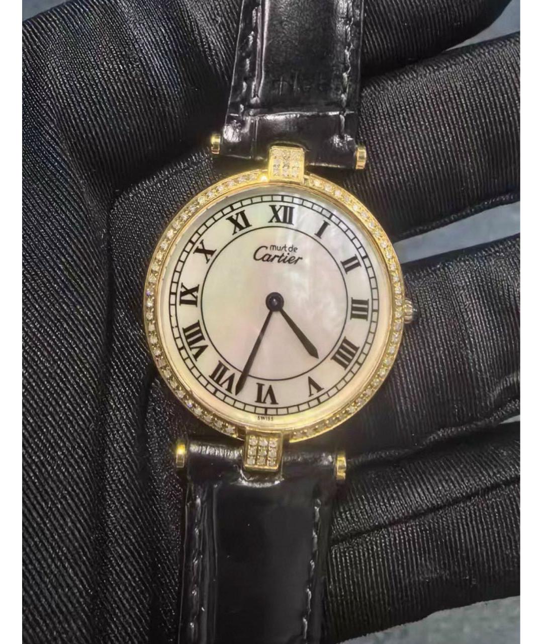 CARTIER Золотые часы из желтого золота, фото 5