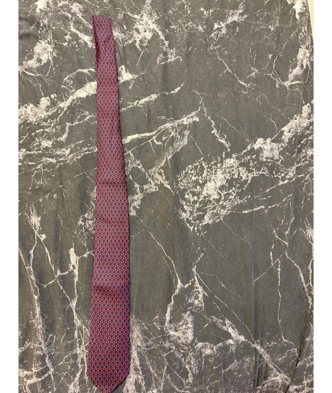 HERMES Мульти шелковый галстук, фото 3