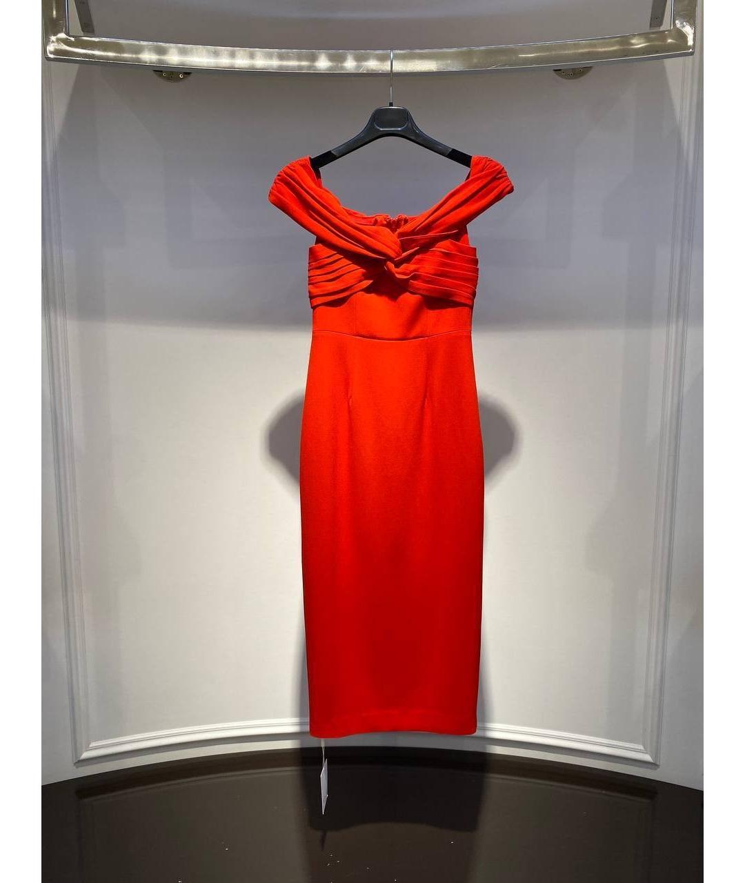 SELF-PORTRAIT Красное вечернее платье, фото 4