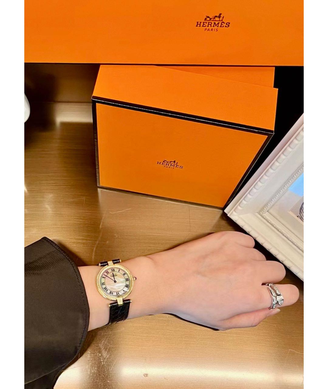 CARTIER Золотые часы из желтого золота, фото 4