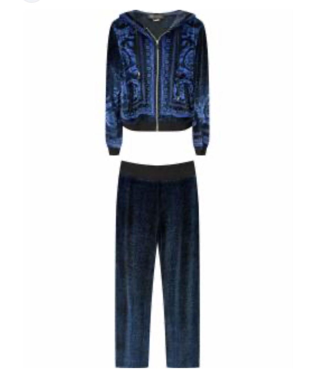 VERSACE Синий костюм с брюками, фото 4