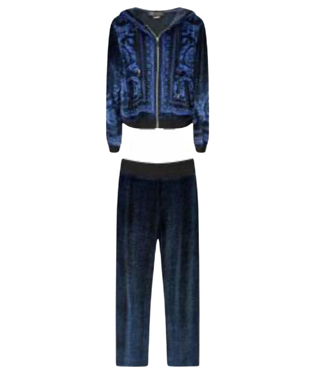 VERSACE Синий костюм с брюками, фото 1