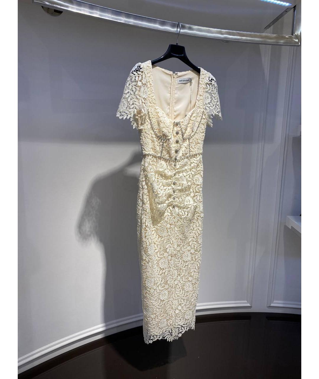 SELF-PORTRAIT Белое вечернее платье, фото 2