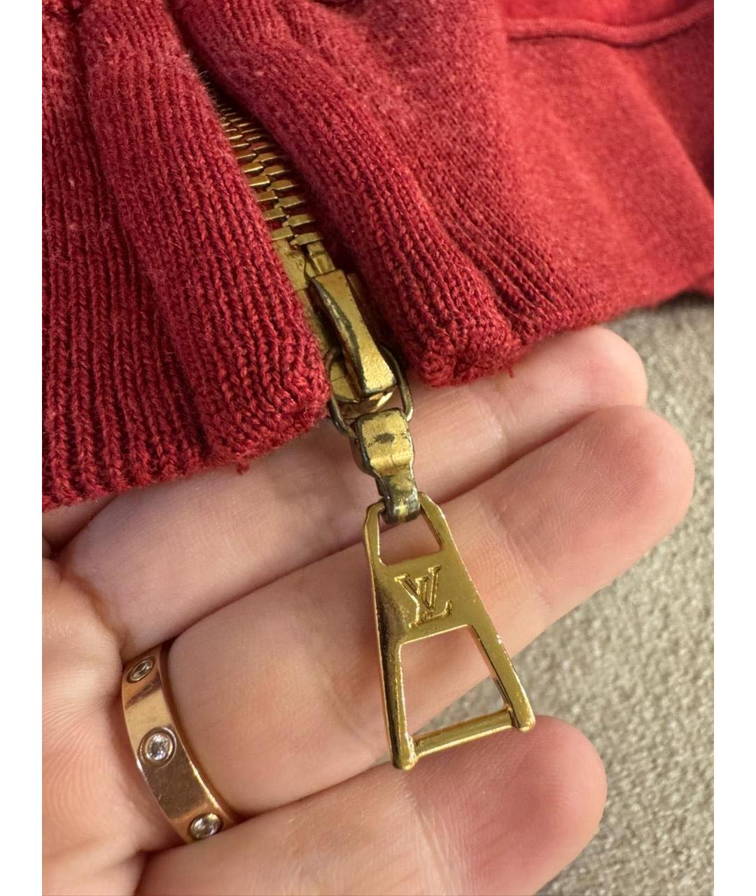 LOUIS VUITTON Красный кашемировый спортивные костюмы, фото 5