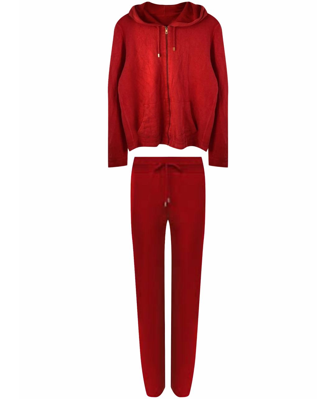 LOUIS VUITTON Красный кашемировый спортивные костюмы, фото 1