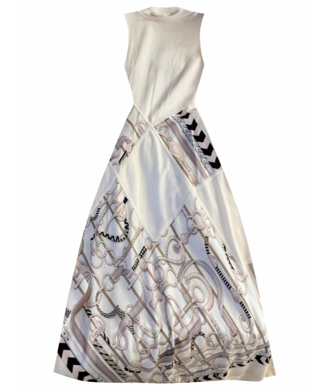 HERMES Белое повседневное платье, фото 1