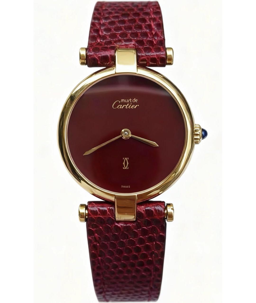 CARTIER Золотые часы из желтого золота, фото 1