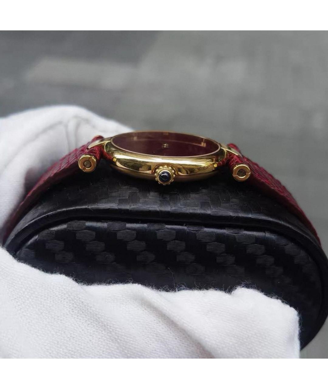 CARTIER Золотые часы из желтого золота, фото 3