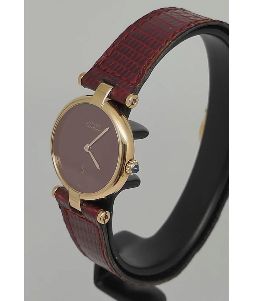 CARTIER Золотые часы из желтого золота, фото 6