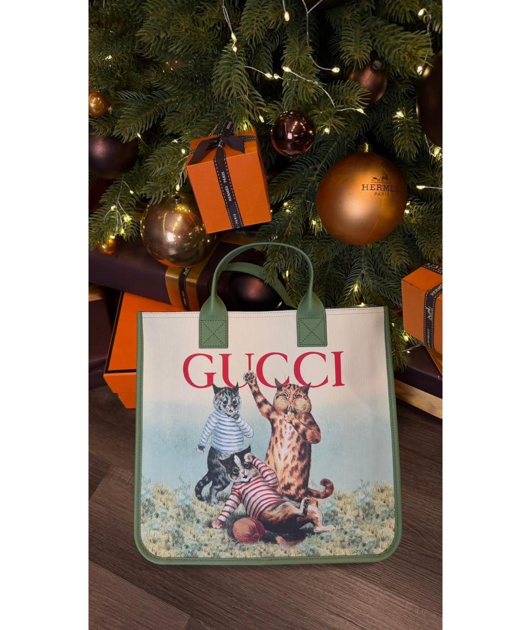 GUCCI Зеленая сумка, фото 5