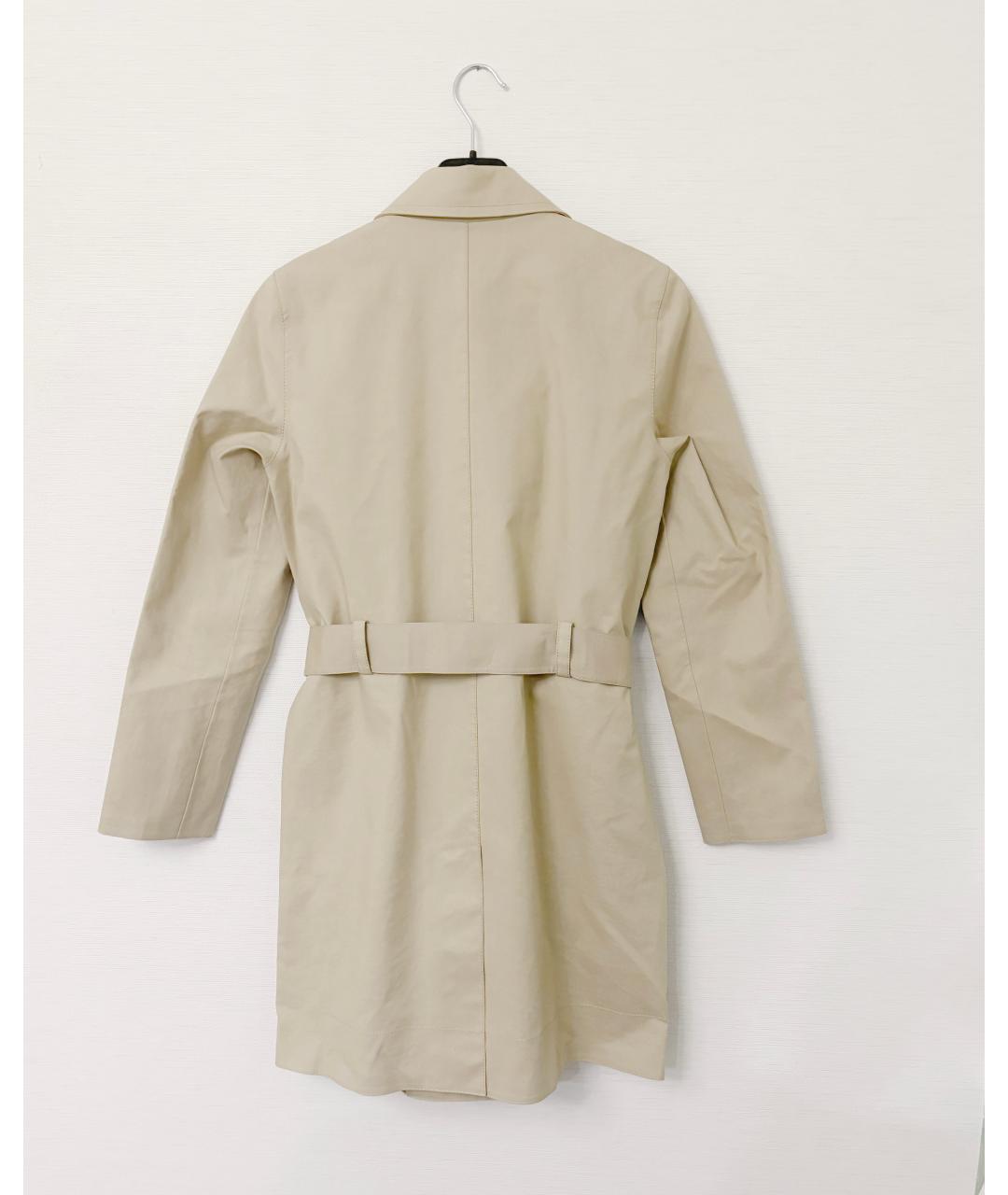 GUCCI Бежевый хлопковый тренч/плащ, фото 2