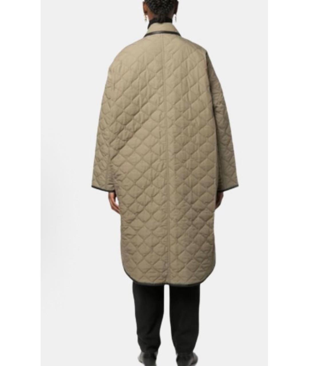 TOTEME Хаки хлопковое пальто, фото 6