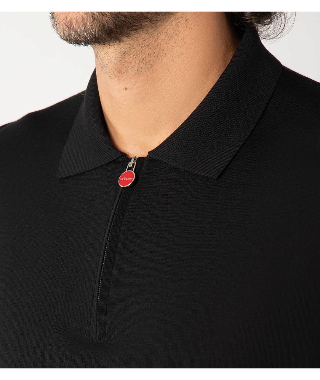 KITON Черный шерстяной джемпер / свитер, фото 3