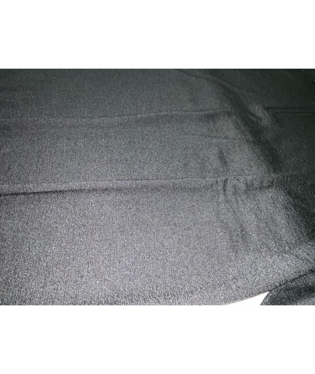 KITON Черное поло с длинным рукавом, фото 4