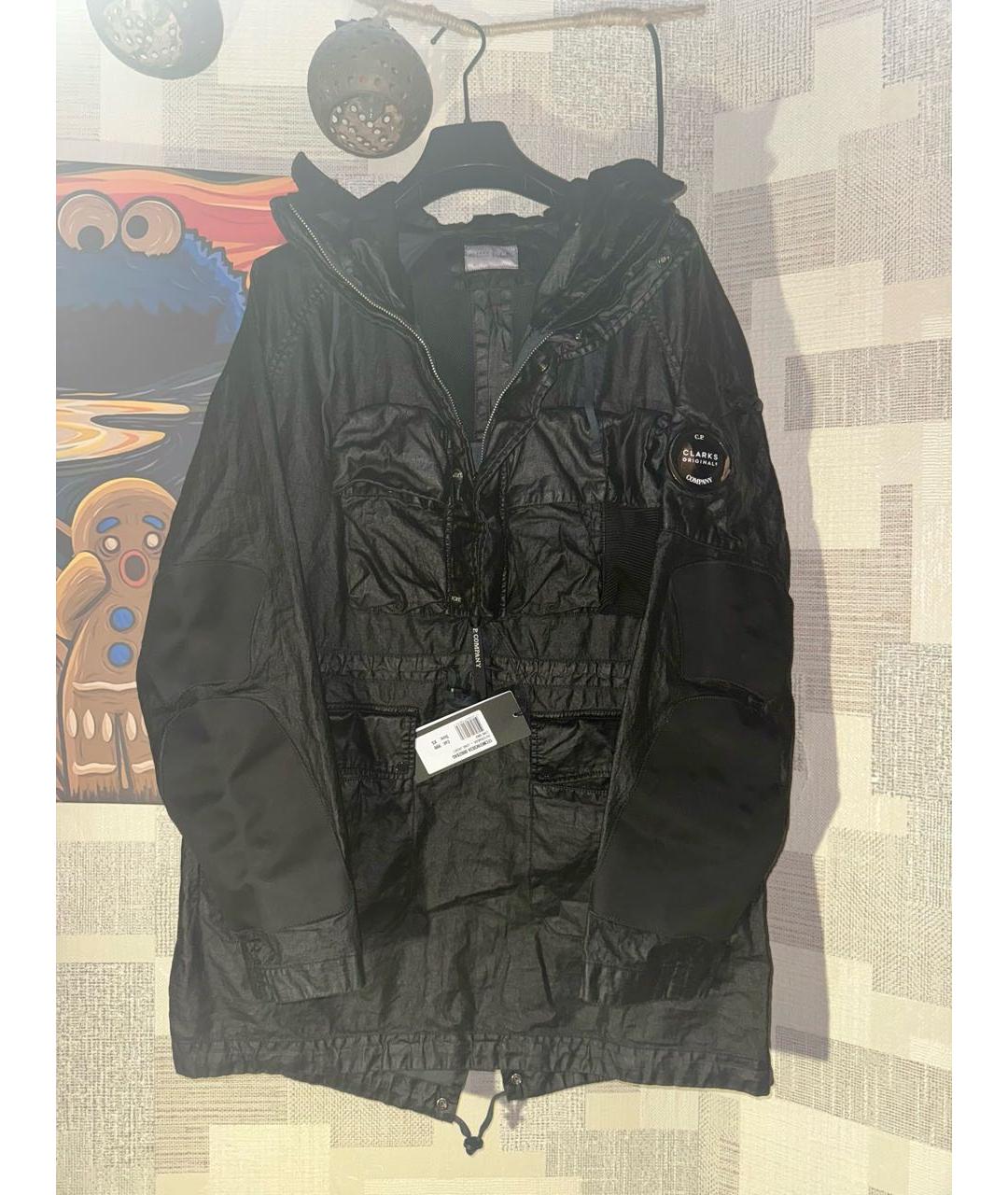 CP COMPANY Черная льняная куртка, фото 8