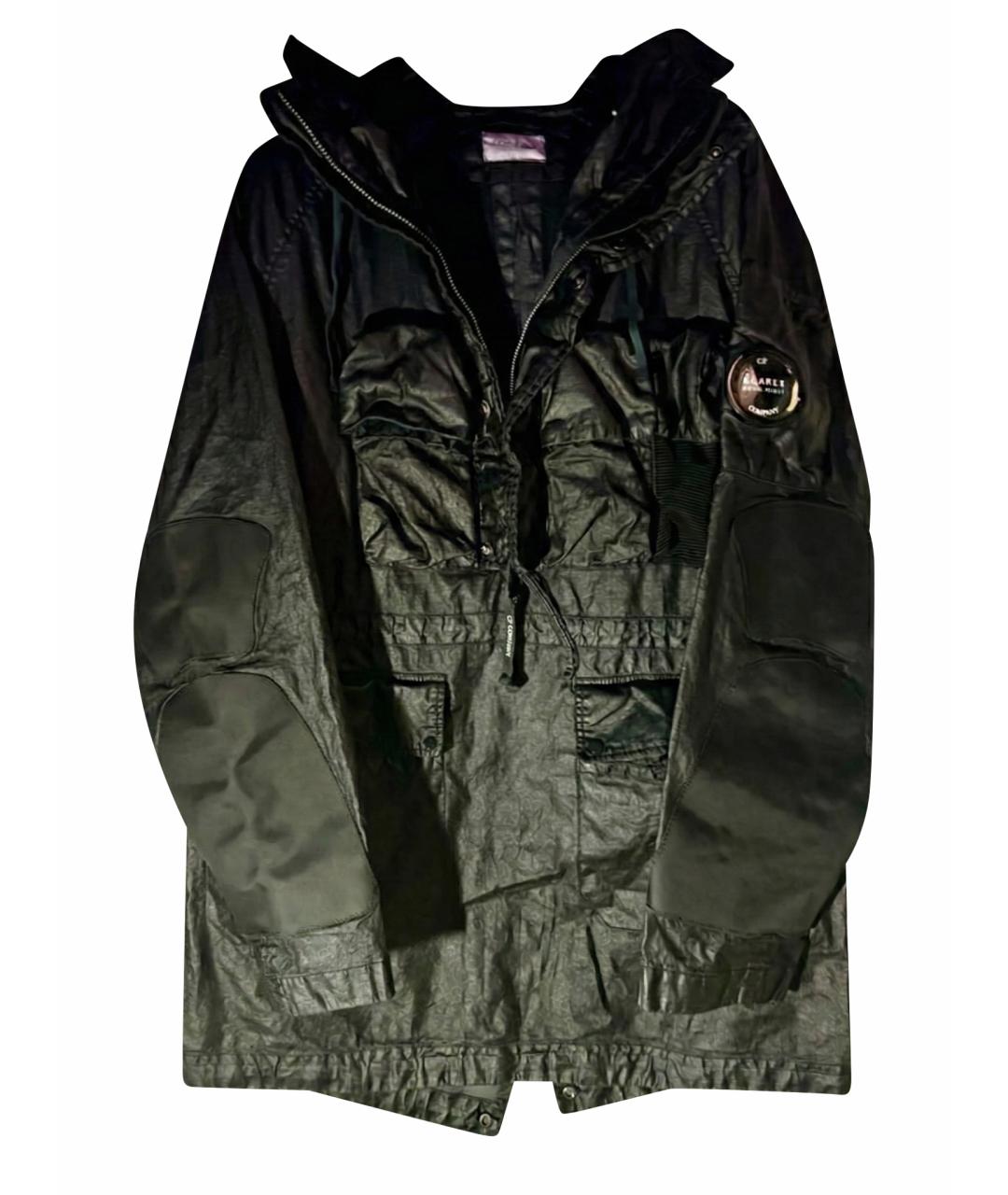 CP COMPANY Черная льняная куртка, фото 1