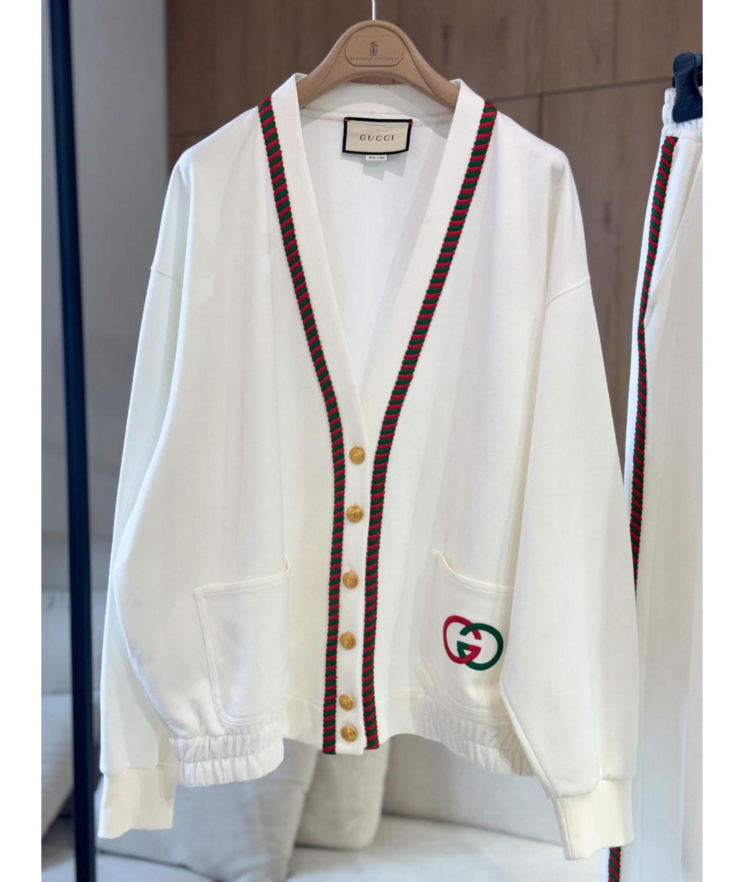 GUCCI Белый костюм с брюками, фото 6