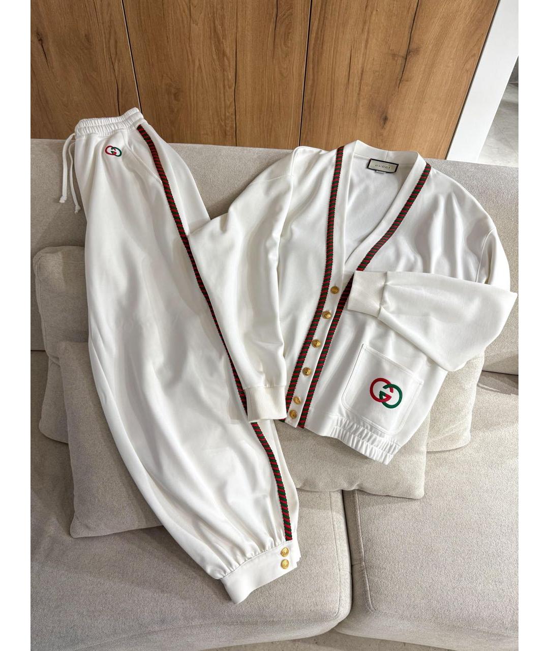 GUCCI Белый костюм с брюками, фото 2