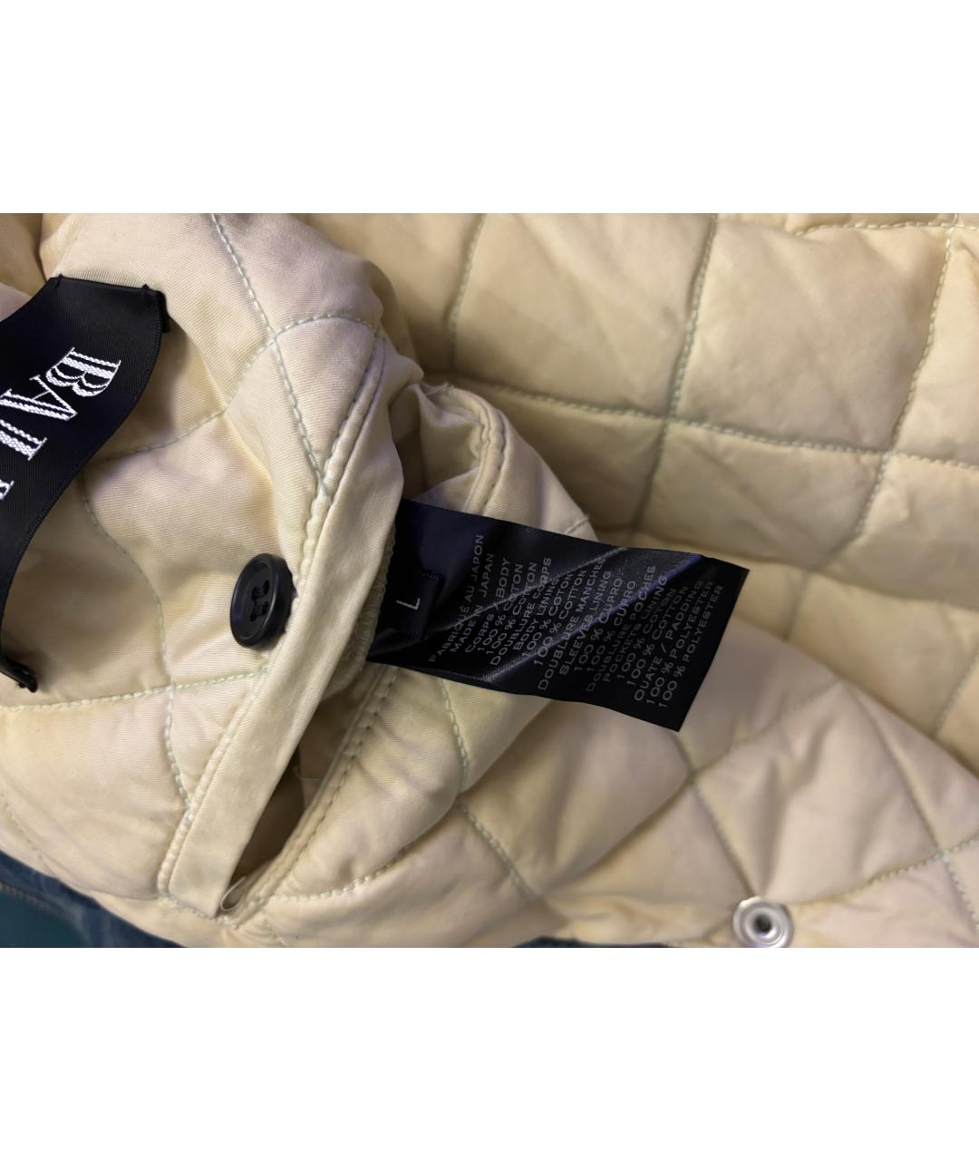 BALMAIN Синяя хлопковая куртка, фото 5